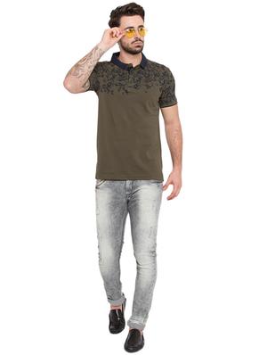 green all over print t-shirt - 15772967 - Standard Image - 4