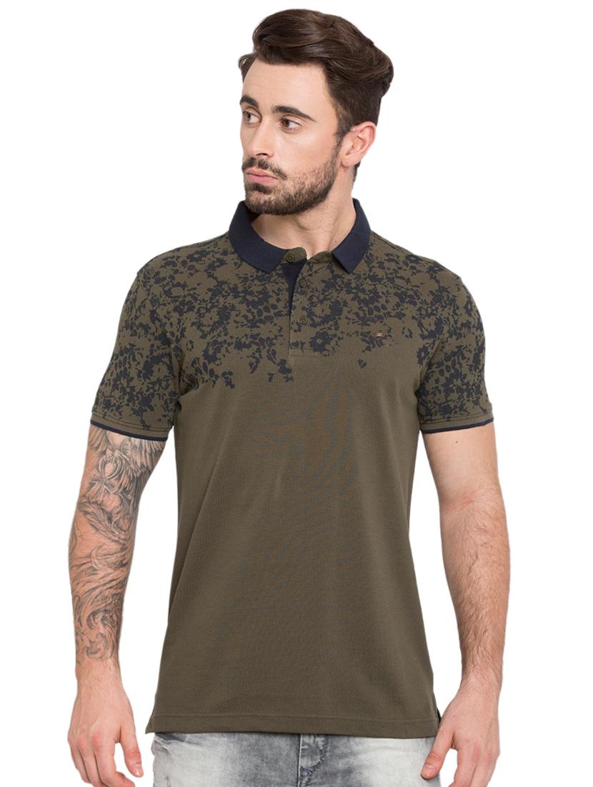 green all over print t-shirt - 15772967 - Zoom Image - 1