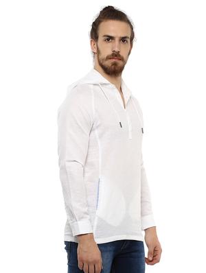 white cotton tshirt - 15773010 - Standard Image - 2
