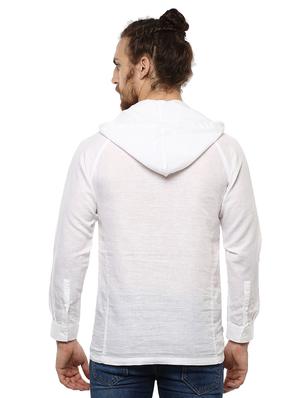 white cotton tshirt - 15773010 - Standard Image - 3
