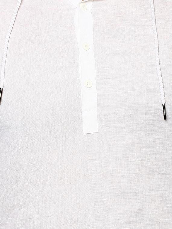 white cotton tshirt - 15773010 - Zoom Image - 4