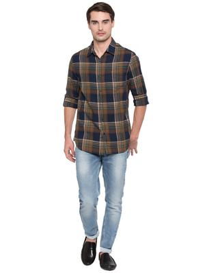 multi colored checkered casual shirt - 15773101 - Standard Image - 4