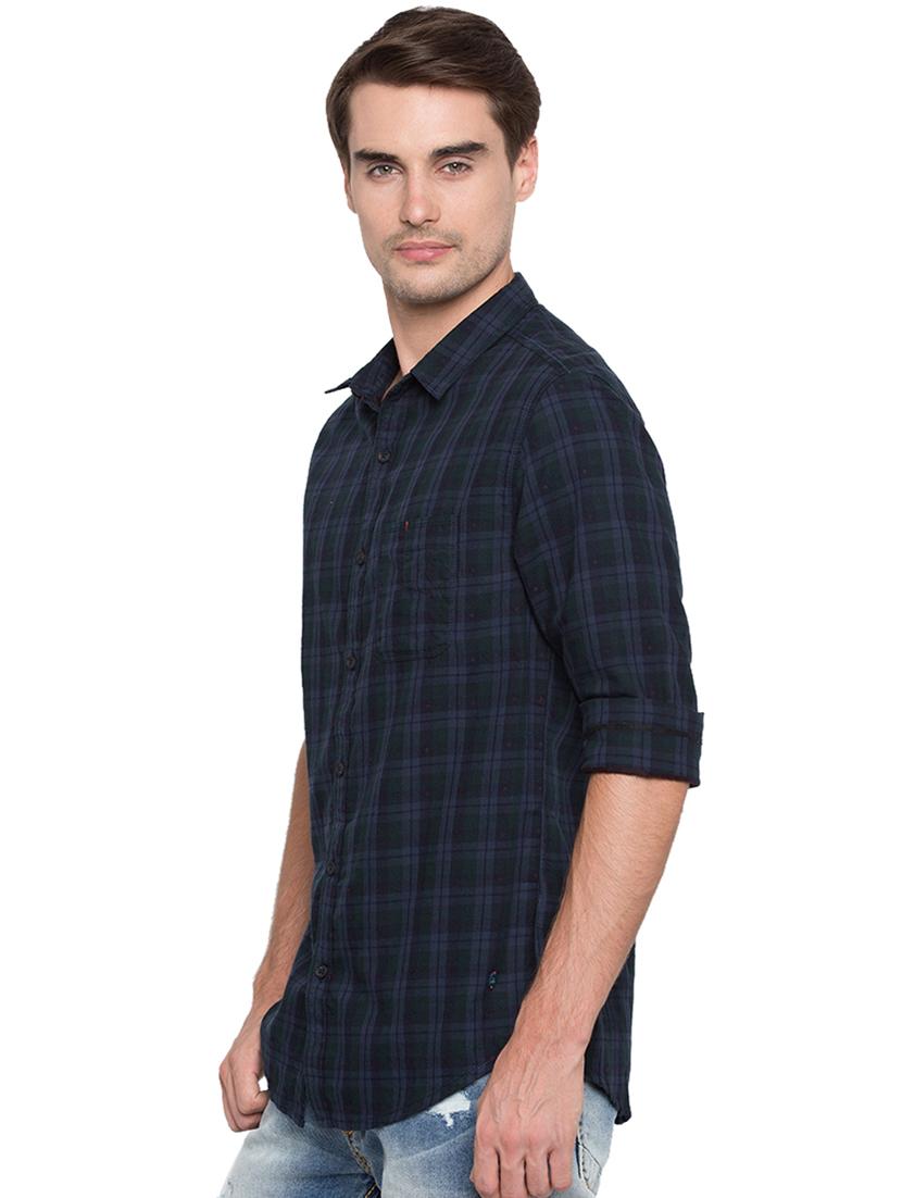 multicolor checkered casual shirt - 15773128 - Zoom Image - 2