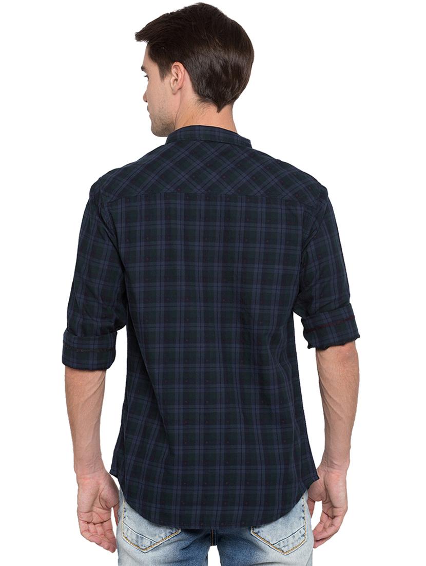 multicolor checkered casual shirt - 15773128 - Zoom Image - 3
