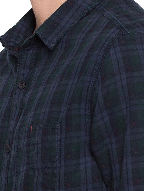multicolor checkered casual shirt - 15773128 - Zoom Image - 5