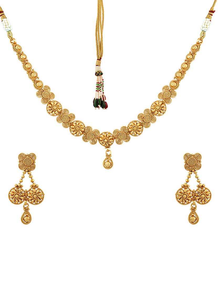 gold metal other necklace - 15773203 - Zoom Image - 1