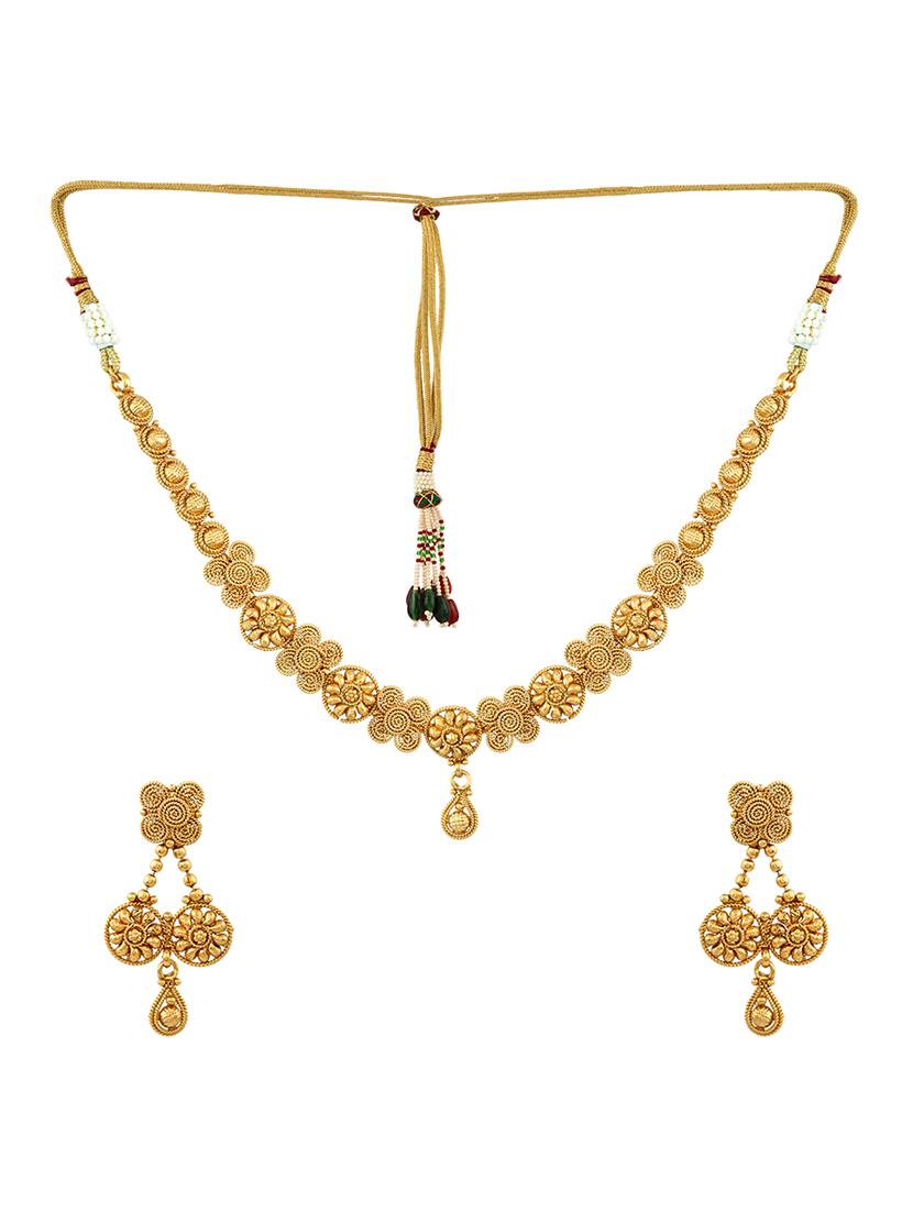 gold metal other necklace - 15773203 - Zoom Image - 2