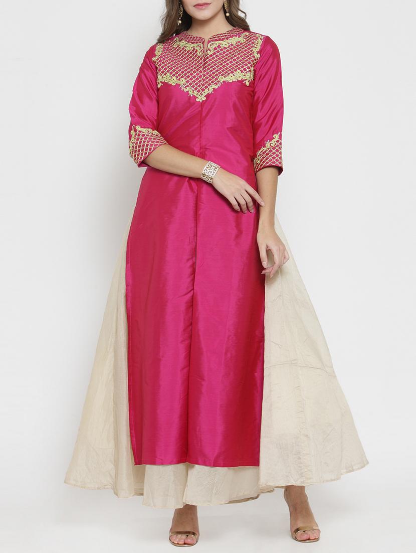 layered embroidered dress - 15773319 - Zoom Image - 1