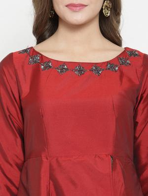 layered embroidered dress - 15773320 - Standard Image - 4