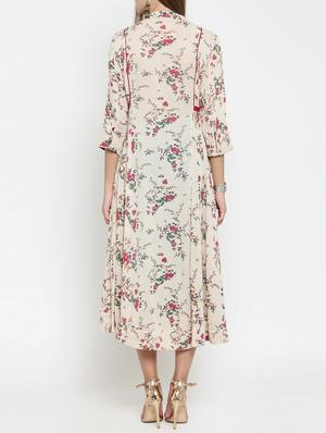 flared printed dress - 15773322 - Standard Image - 3