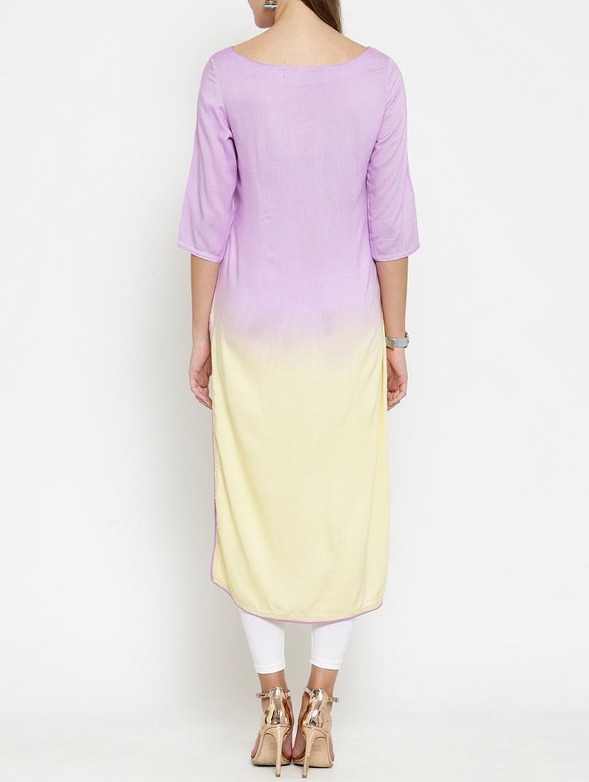 printed a-line kurta - 15773635 - Zoom Image - 3