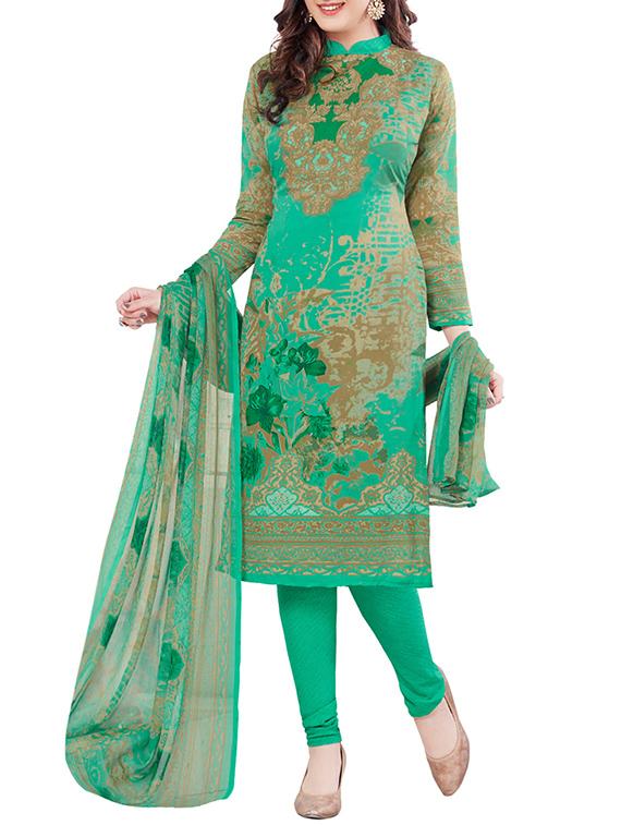 printed unstitched combo suits - 15774218 - Zoom Image - 2