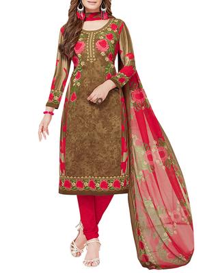 printed unstitched combo suits - 15774445 - Standard Image - 4