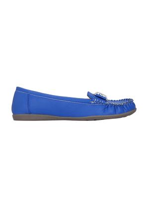 blue slip on loafers - 15774735 - Standard Image - 2