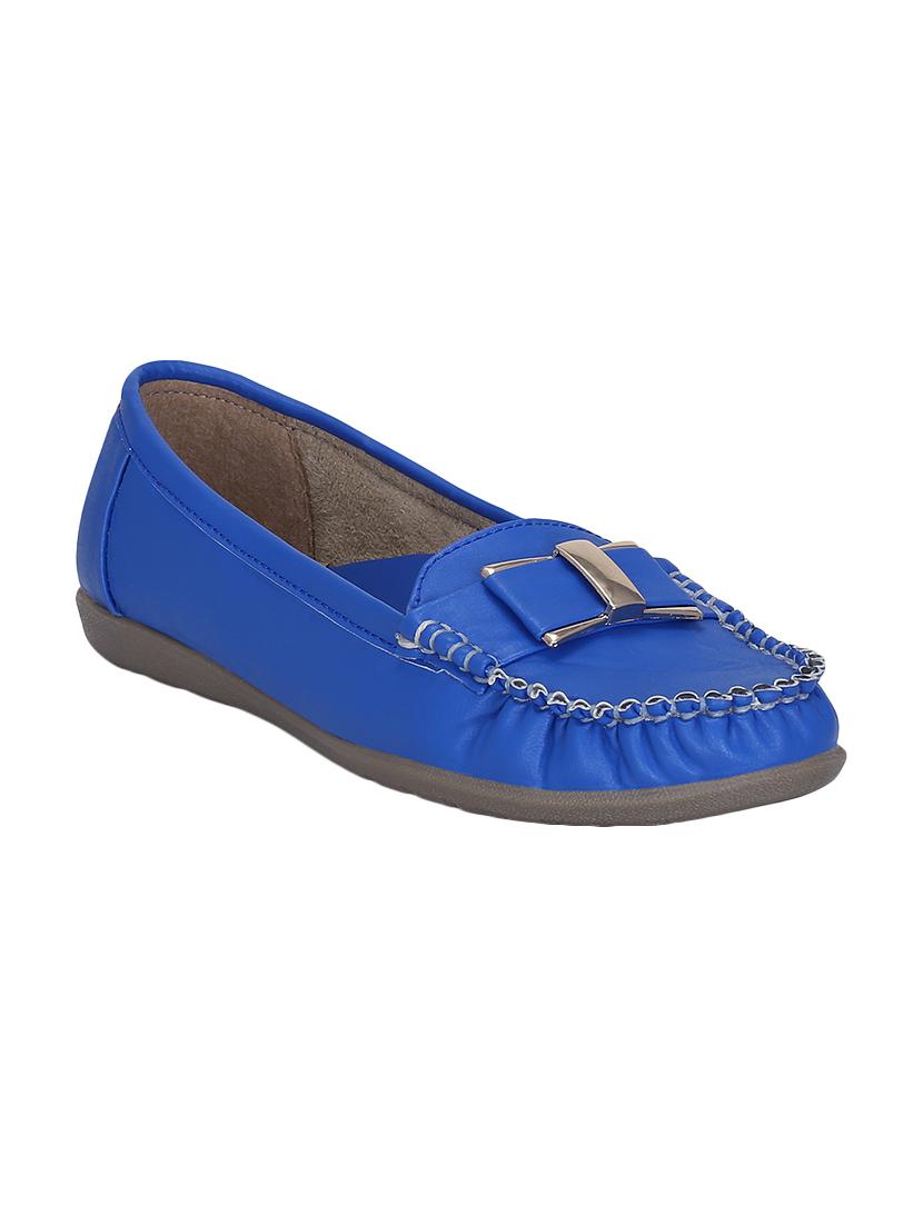 blue slip on loafers - 15774735 - Zoom Image - 1