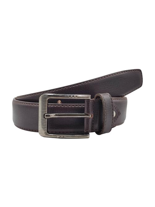 brown leatherette belt - 15774749 - Standard Image - 1