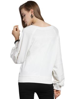 braided patch raglan sleeved sweatshirt - 15774786 - Standard Image - 3