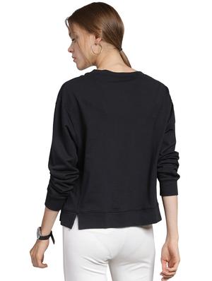 applique work boxy sweatshirt - 15774790 - Standard Image - 3