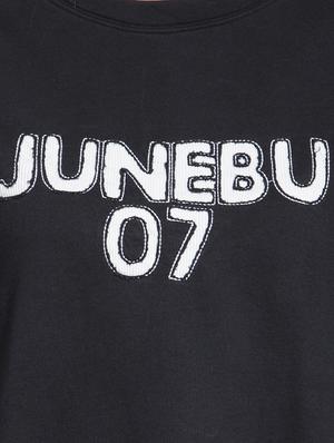 applique work boxy sweatshirt - 15774790 - Standard Image - 5