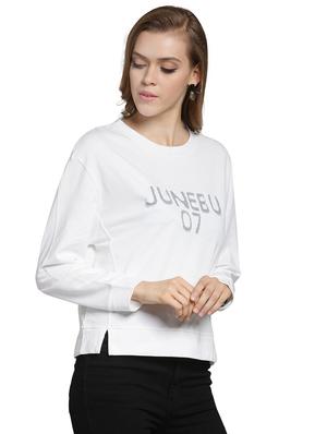 applique work boxy sweatshirt - 15774792 - Standard Image - 2