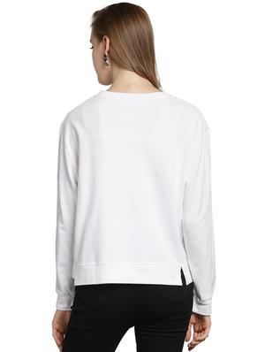 applique work boxy sweatshirt - 15774792 - Standard Image - 3