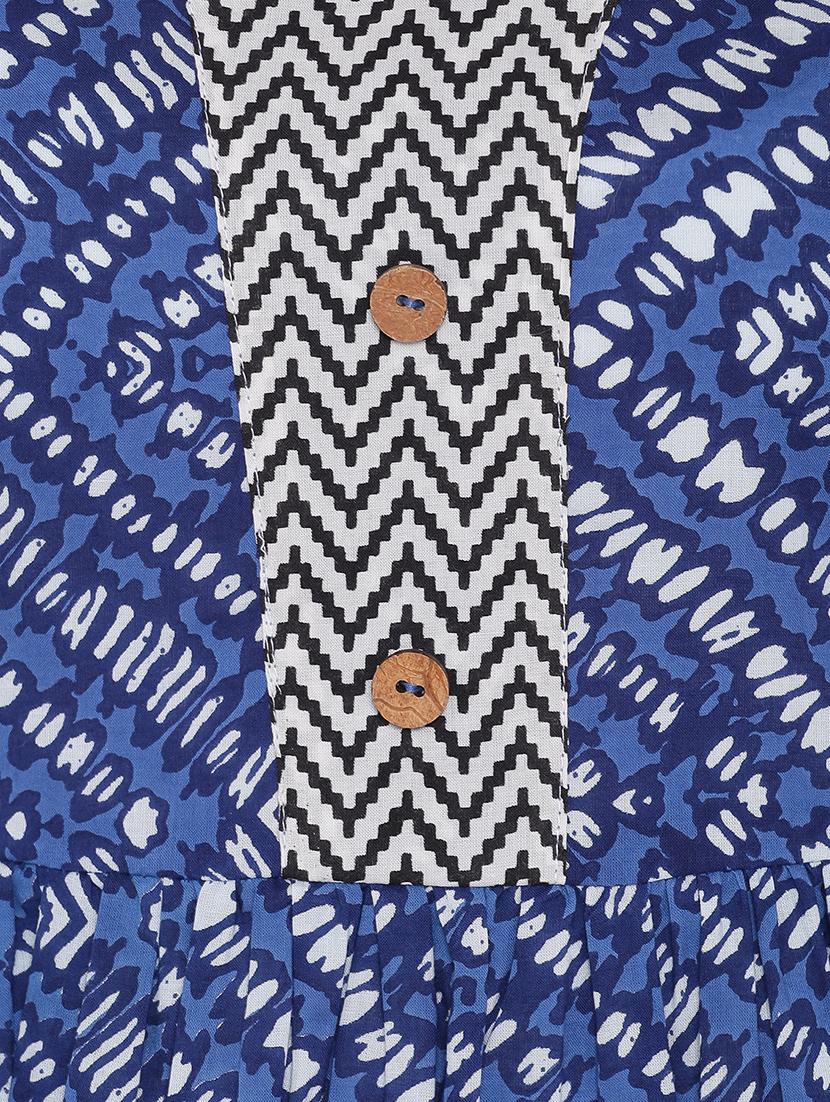 chevron flared kurti - 15774879 - Zoom Image - 4
