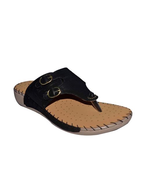 black toe separator slippers - 15775005 - Standard Image - 1