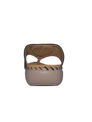 brown toe separator slippers - 15775009 - Standard Image - 3