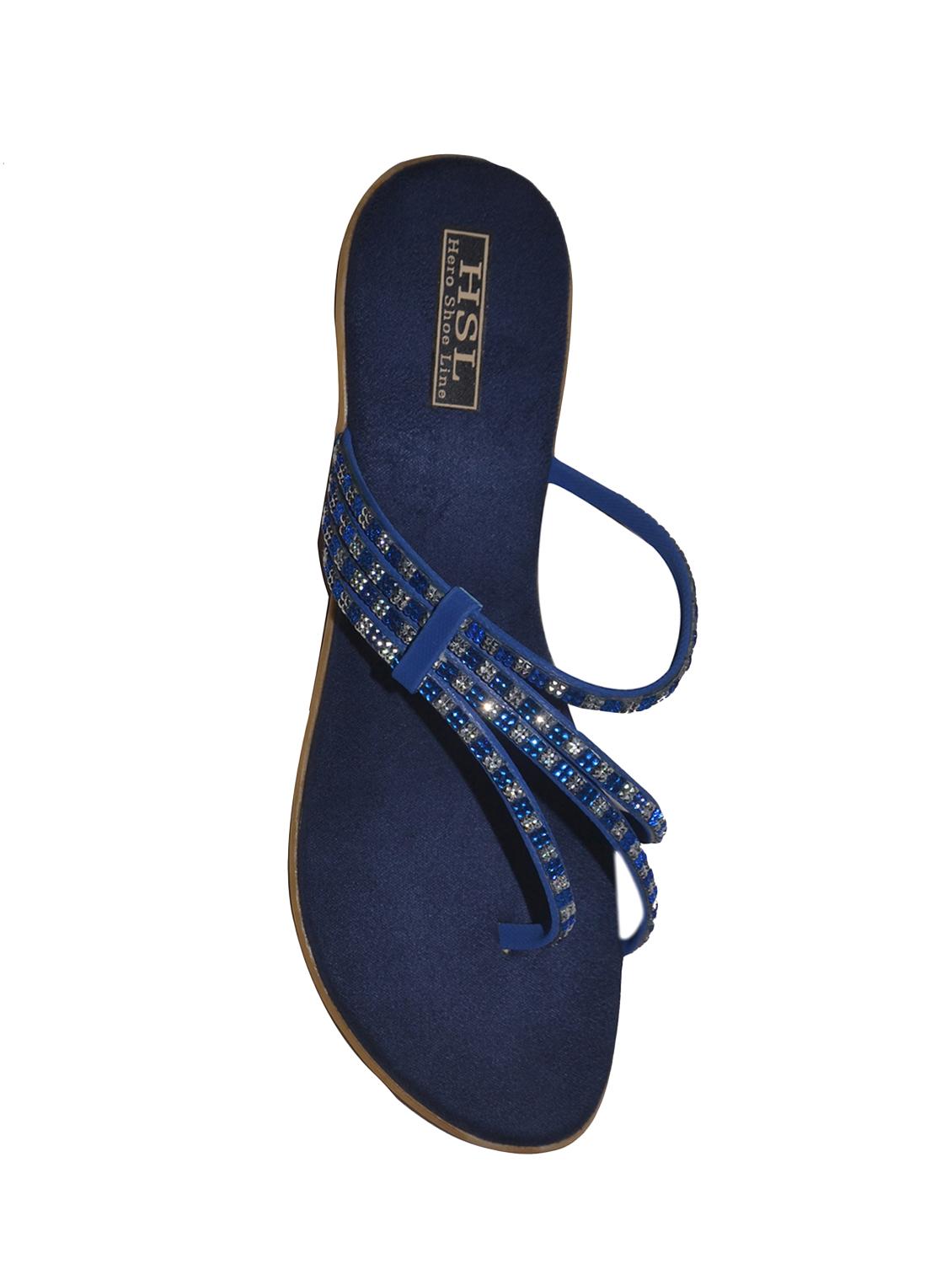blue toe separator sandals - 15775018 - Zoom Image - 4