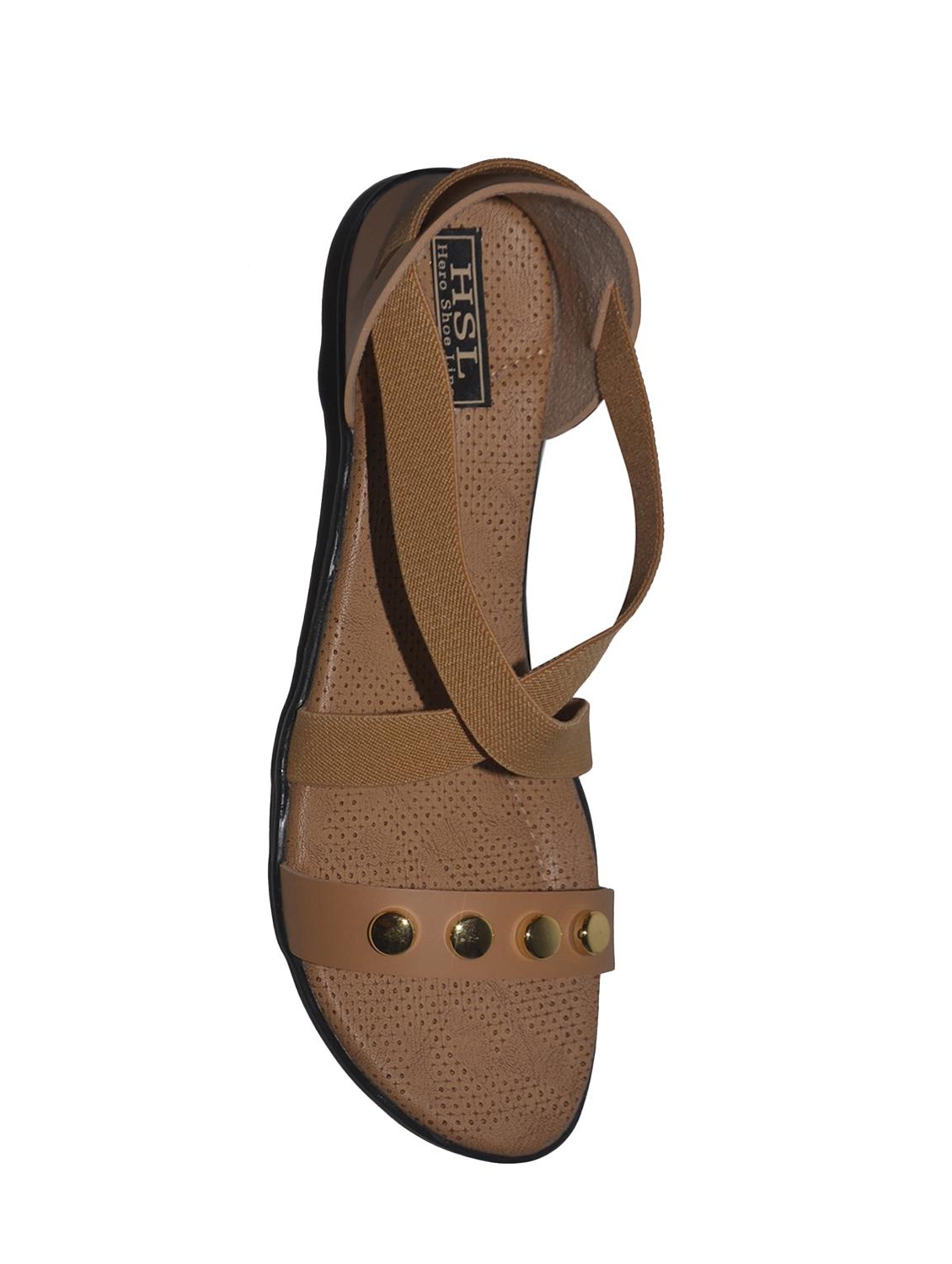 tan closed back sandals - 15775021 - Zoom Image - 4