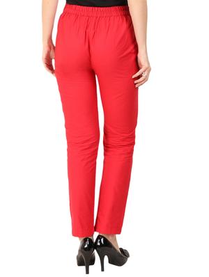 contrast button detail flat front trouser - 15775294 - Standard Image - 3