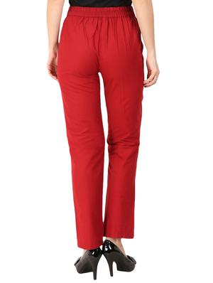 contrast button detail flat front trouser - 15775295 - Standard Image - 3