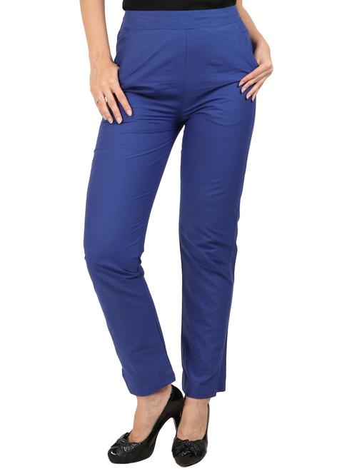 pocket detail flat front trouser - 15775301 - Very Small Image - 1