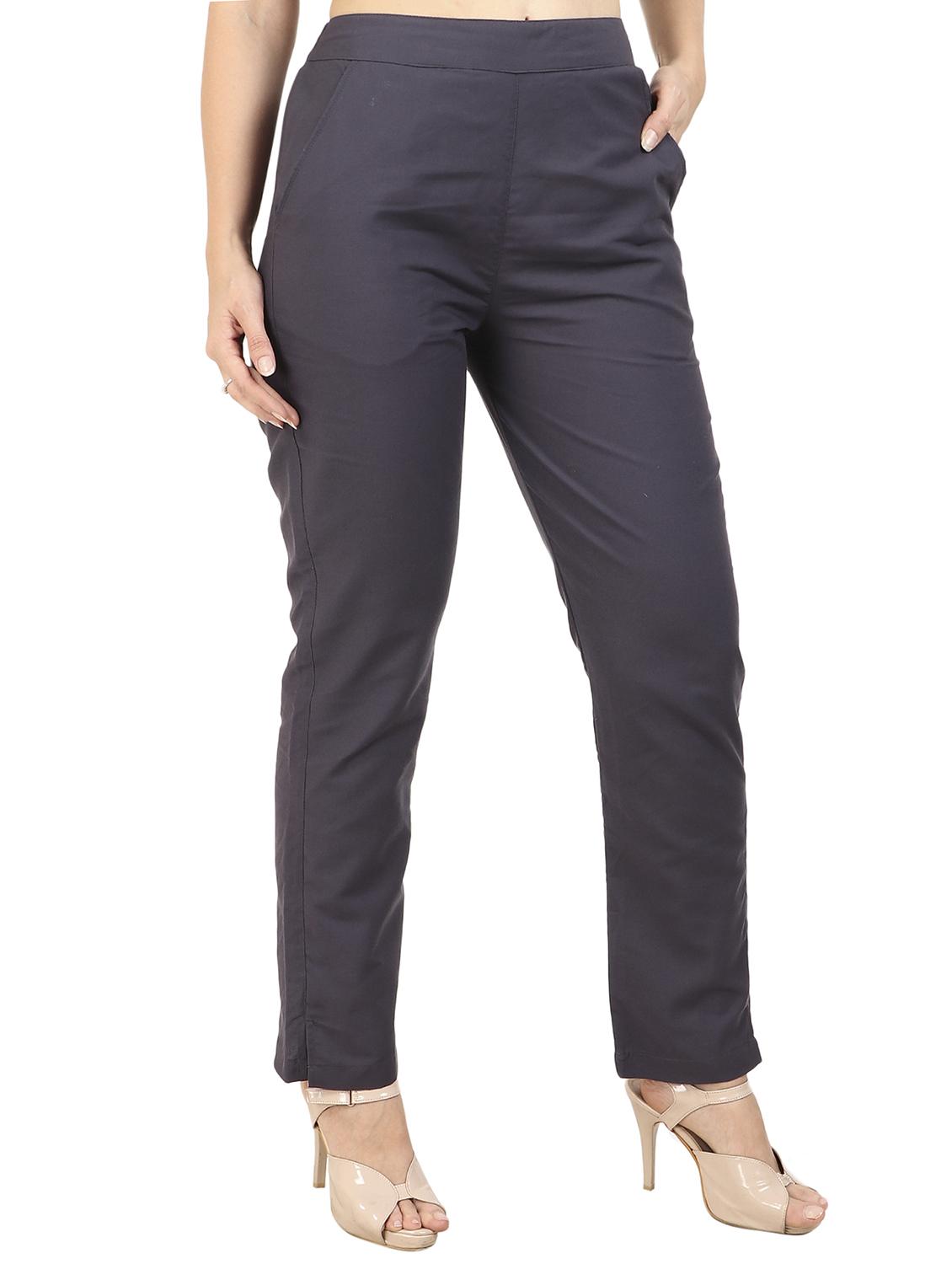 pocket detail flat front trouser - 15775304 - Zoom Image - 2