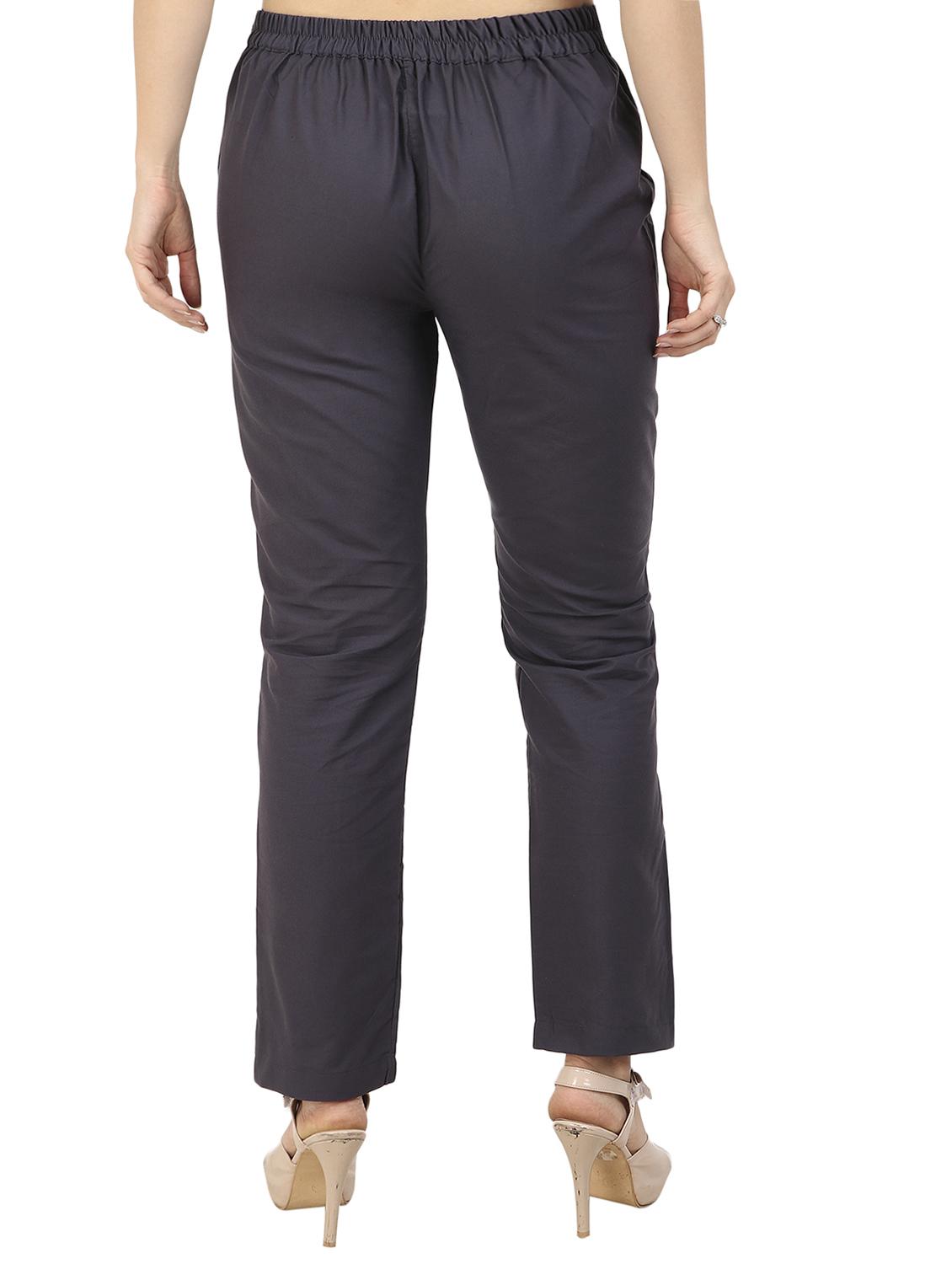 pocket detail flat front trouser - 15775304 - Zoom Image - 3