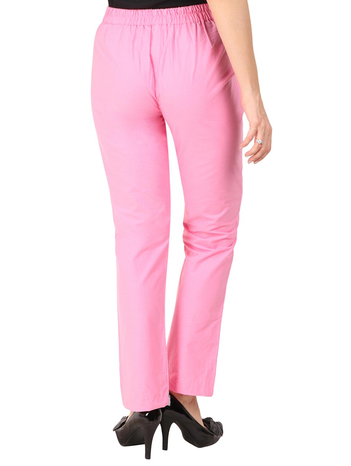 button detail flat front trouser - 15775307 - Zoom Image - 3
