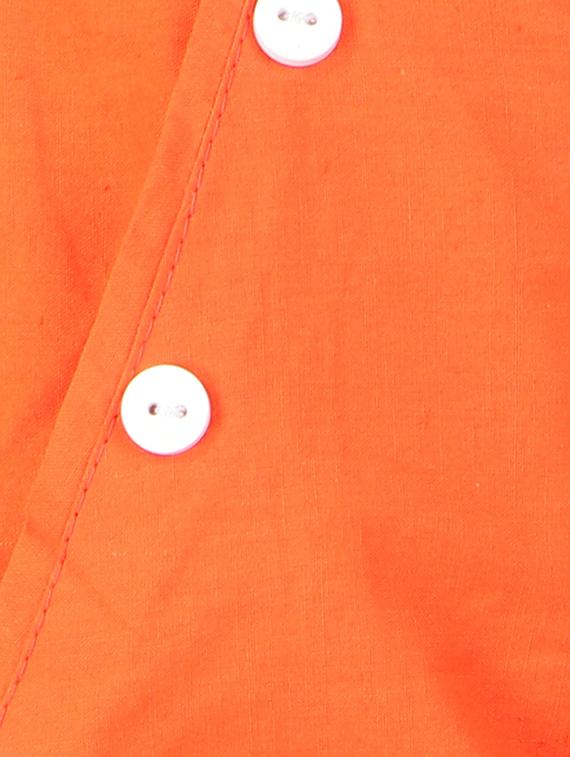 button detail flat front trouser - 15775311 - Zoom Image - 4