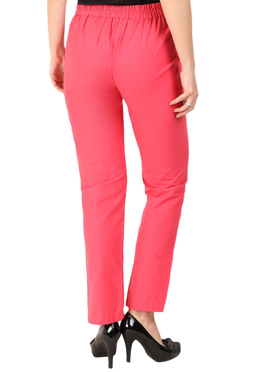 button detail flat front trouser - 15775320 - Zoom Image - 3