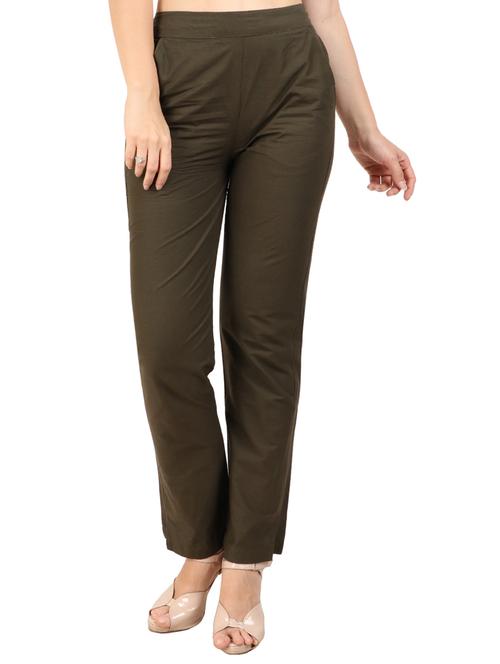 pocket detail flat front trouser - 15775321 - Standard Image - 1