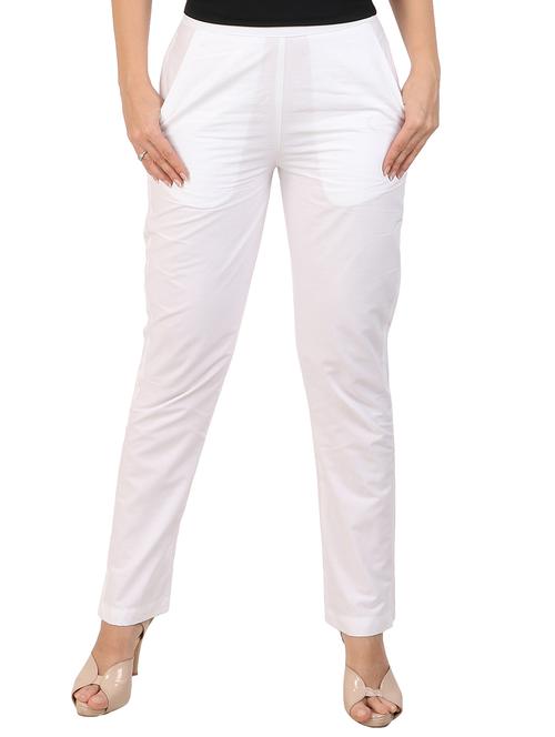 pocket detail flat front trouser - 15775322 - Standard Image - 1