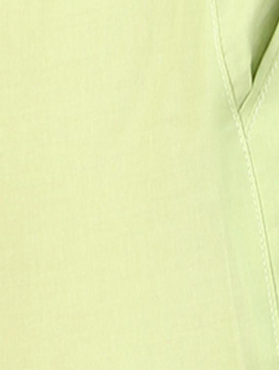 button detail flat front trouser - 15775324 - Zoom Image - 4