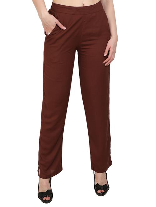 pocket detail flat front trouser - 15775326 - Standard Image - 1