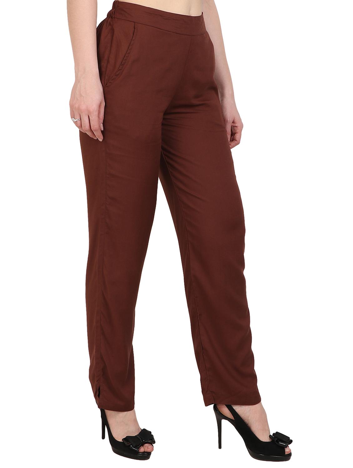 pocket detail flat front trouser - 15775326 - Zoom Image - 2