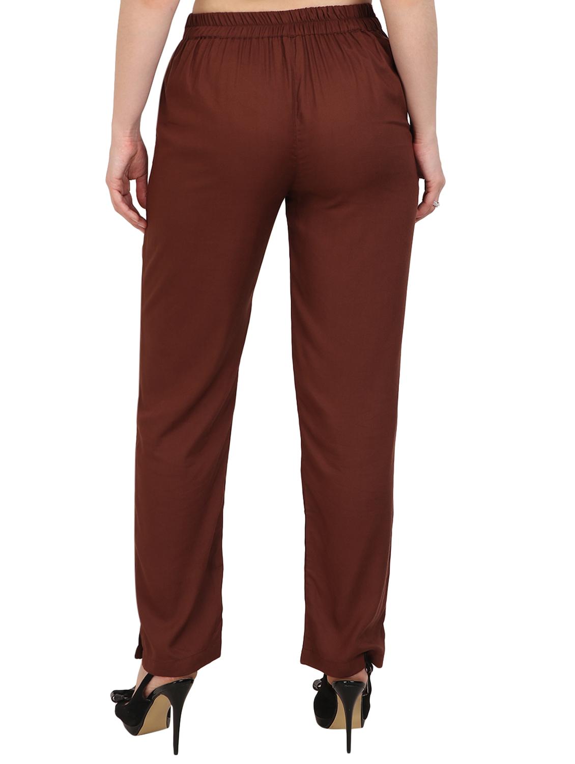 pocket detail flat front trouser - 15775326 - Zoom Image - 3