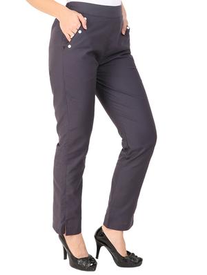 button detail flat front trouser - 15775329 - Standard Image - 2