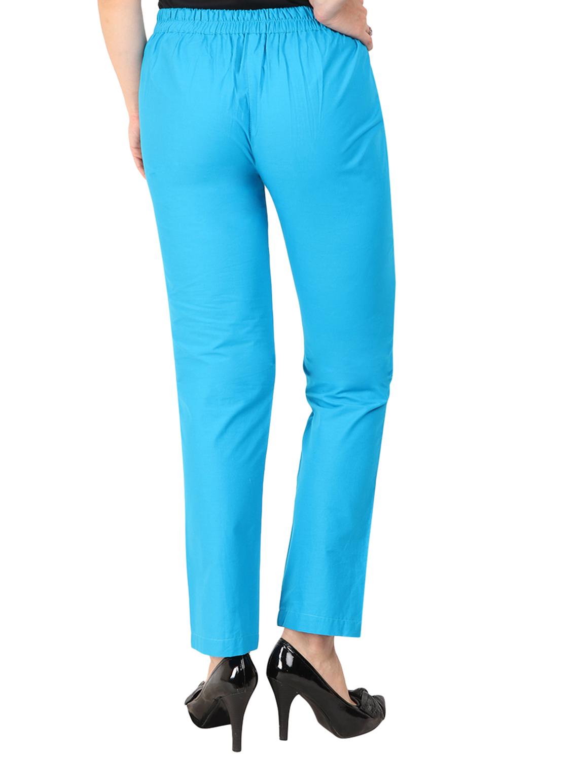 button detail flat front trouser - 15775332 - Zoom Image - 3