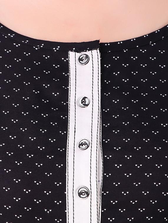 straight printed kurta - 15775350 - Zoom Image - 4