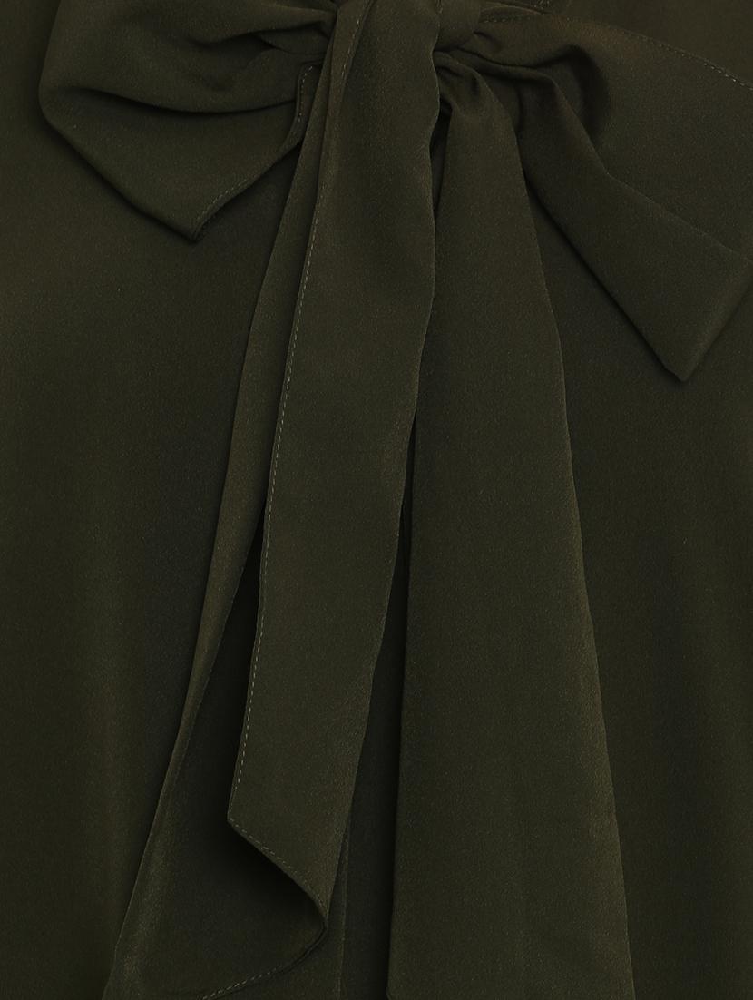 bow-tie pleated back high-low top - 15775679 - Zoom Image - 5