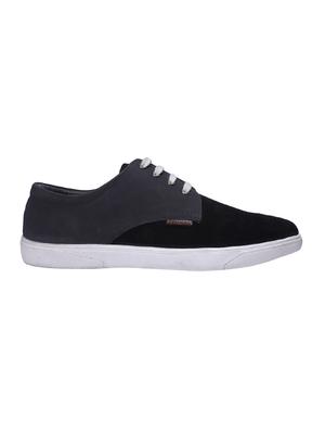 blue leather lace up sneakers - 15776671 - Standard Image - 2