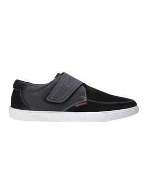 blue leather casual slip ons - 15776673 - Standard Image - 2